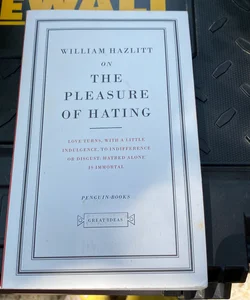 On the Pleasure of Hating