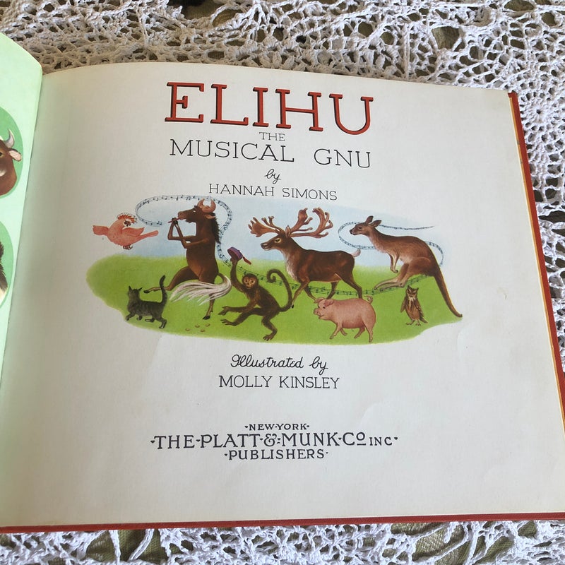 Elihu the Musical Gnu