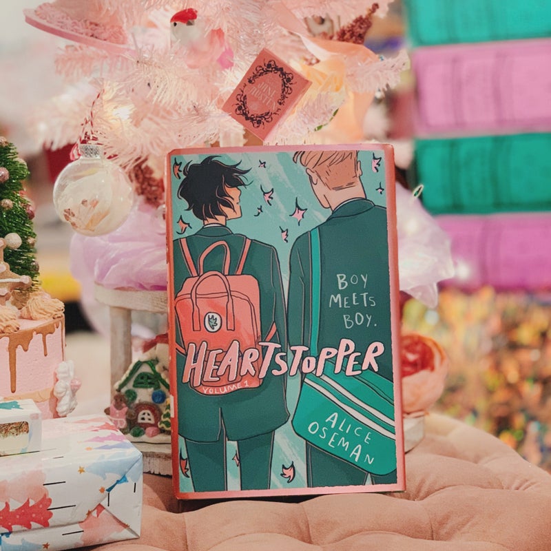 Heartstopper Volume 1 (Fairyloot Edition) by Alice Oseman, Hardcover ...