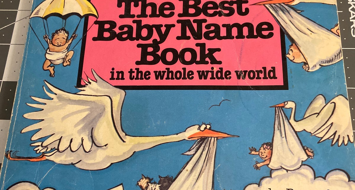 The best baby name book in the store whole wide world