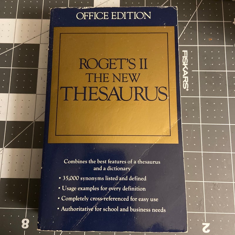 Roget's II: The New Thesaurus