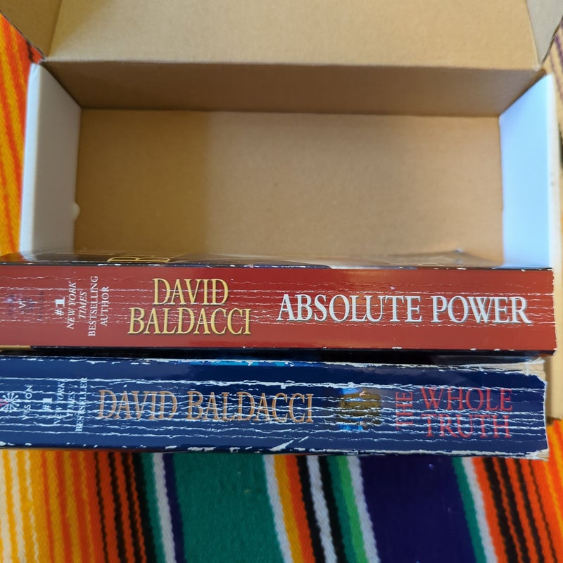 Lot of 2 David Baldacci Novels