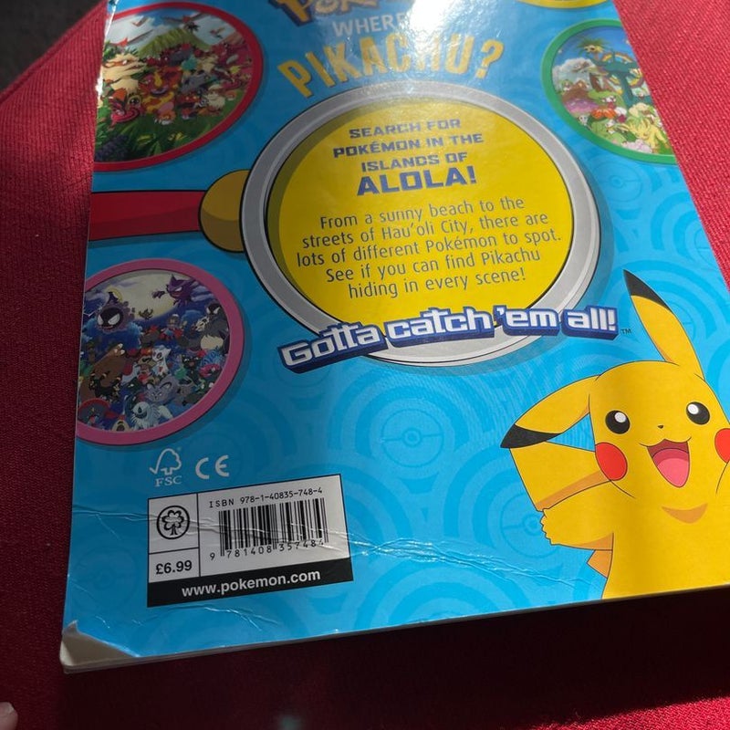 Where's Pikachu? a Search and Find Book