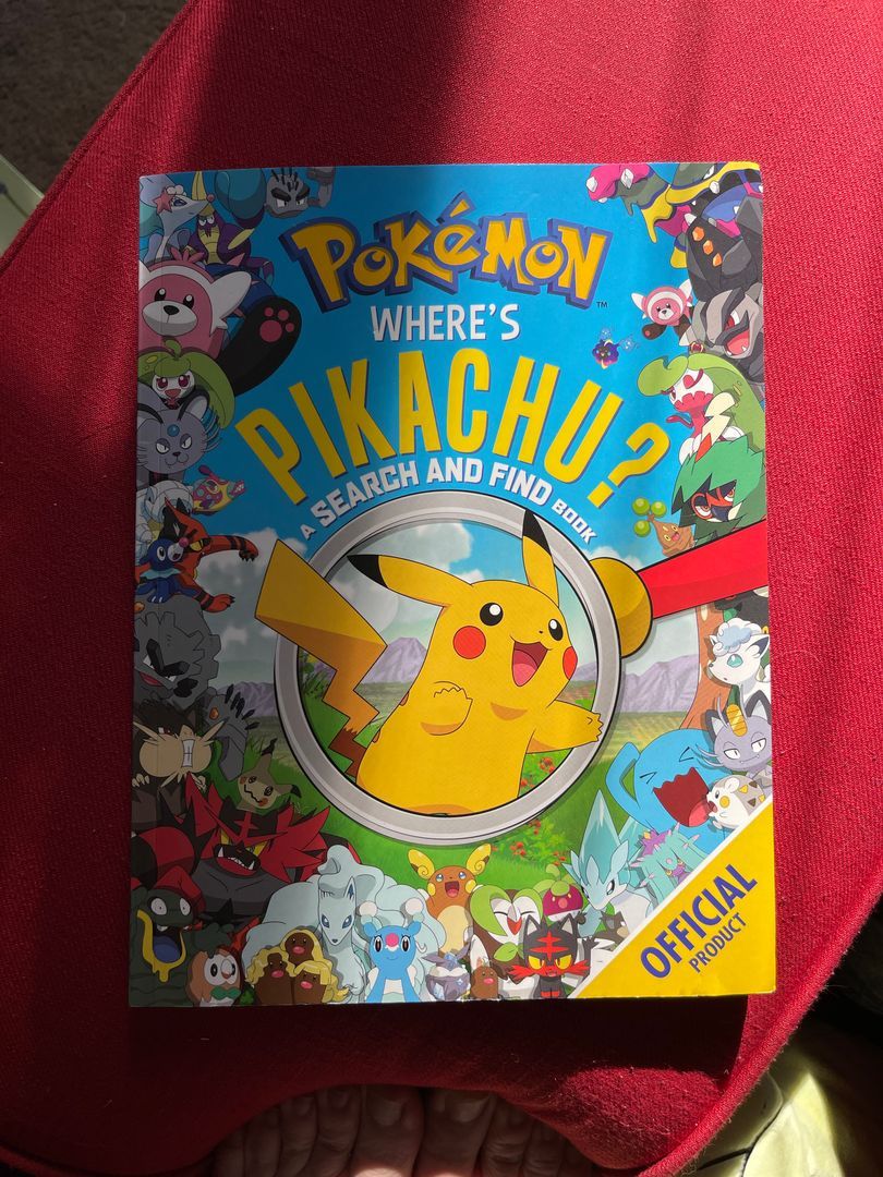 Where's Pikachu? a Search and Find Book
