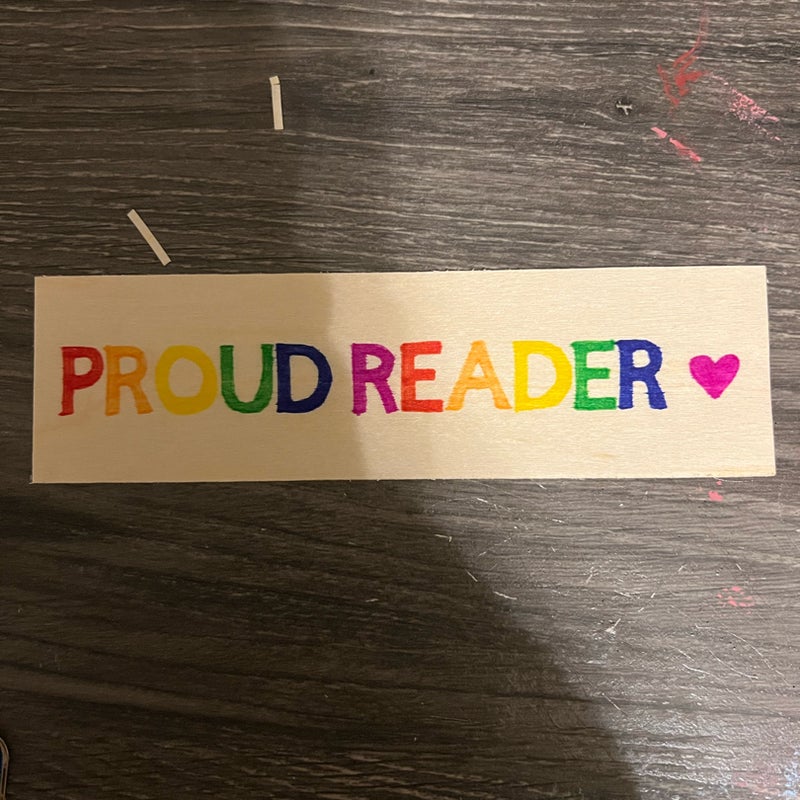 Proud Reader Bookmark