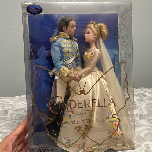 LIMITED EDITION Cinderella and Prince Kit live action dolls 