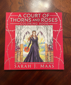 A Court of Thorns and Roses coloring book 
