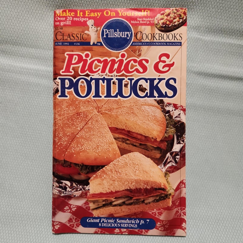 Pillsbury Classic Cookbooks Picnics & Potlucks
