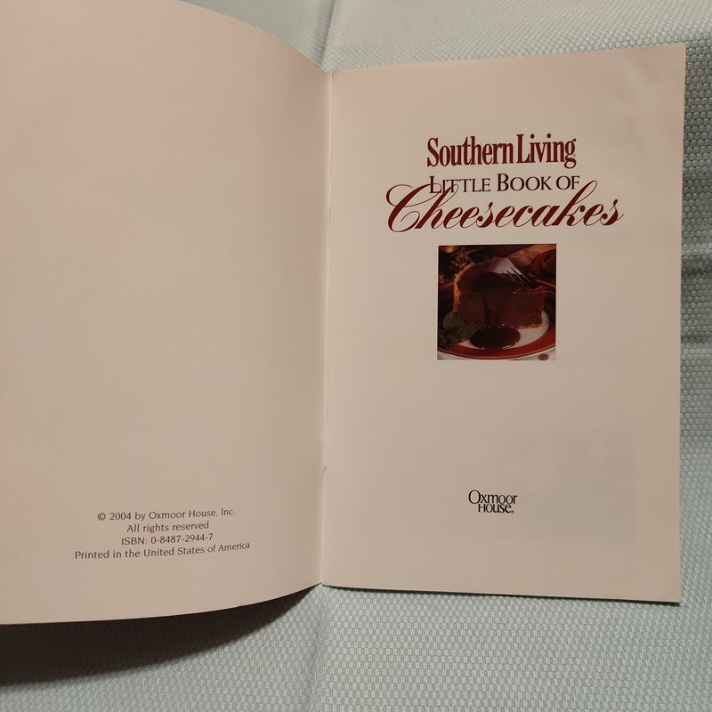 Southern Living Little Book of Cheesecakes