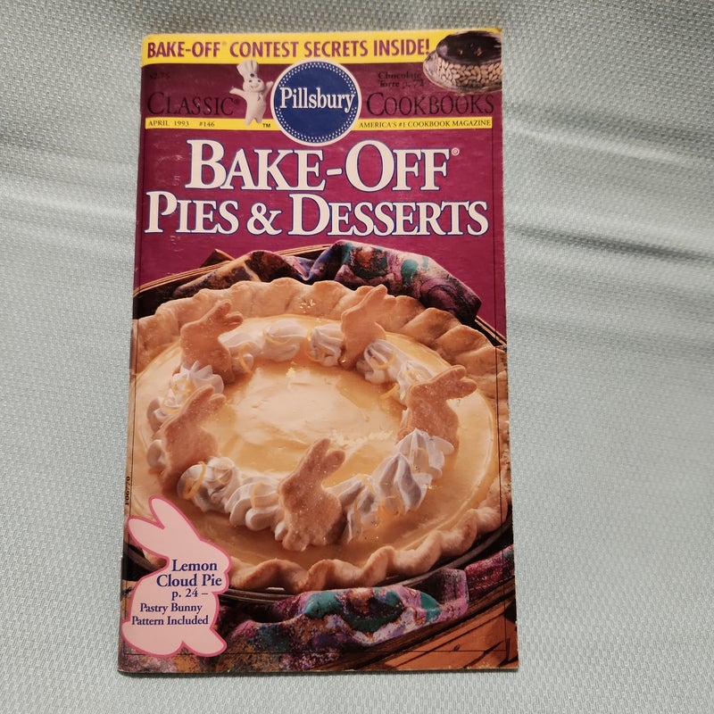 Pillsbury Classic Cookbooks Bake-Off Pies & Deserts
