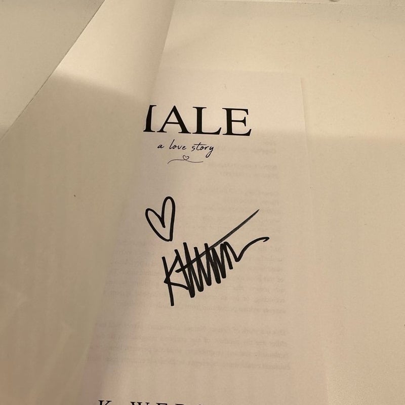 Hale by K Webster Signed Edition W/ Book Merchandise 