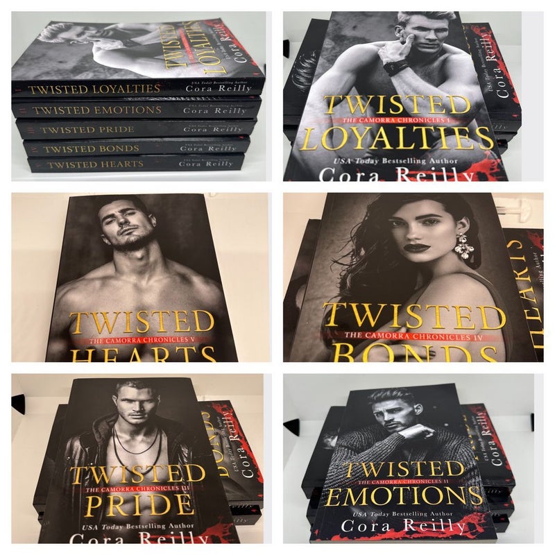 *reserved*Twisted Series/Camorra Chronicles by Corra Reilly- OPEN TO OFFERS 