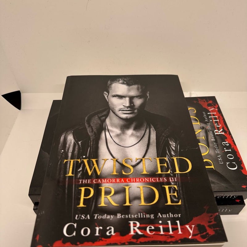 *reserved*Twisted Series/Camorra Chronicles by Corra Reilly- OPEN TO OFFERS 
