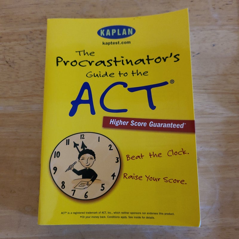 The procrastinator's guide to the ACT