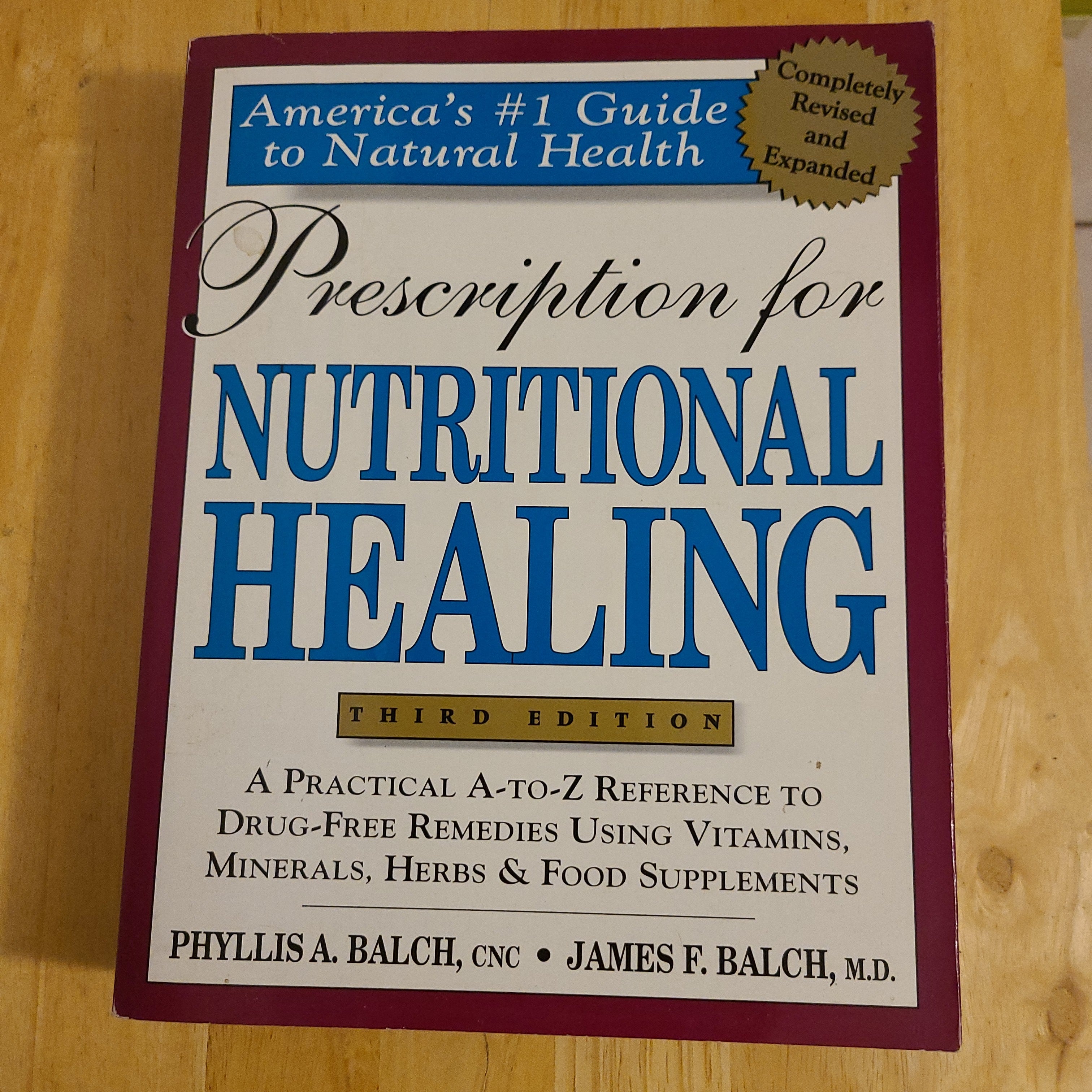 Cp Prescription for Nutritional Healing 3rd Ed Baf