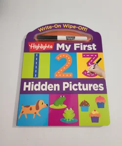 Write-On Wipe-off My First 123 Hidden Pictures