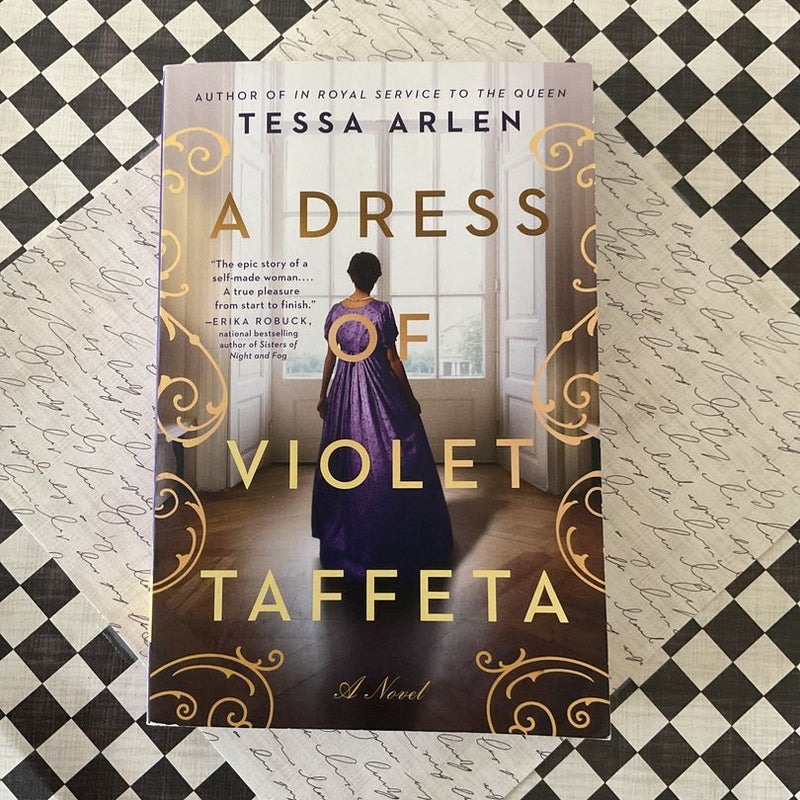 A Dress of Violet Taffeta