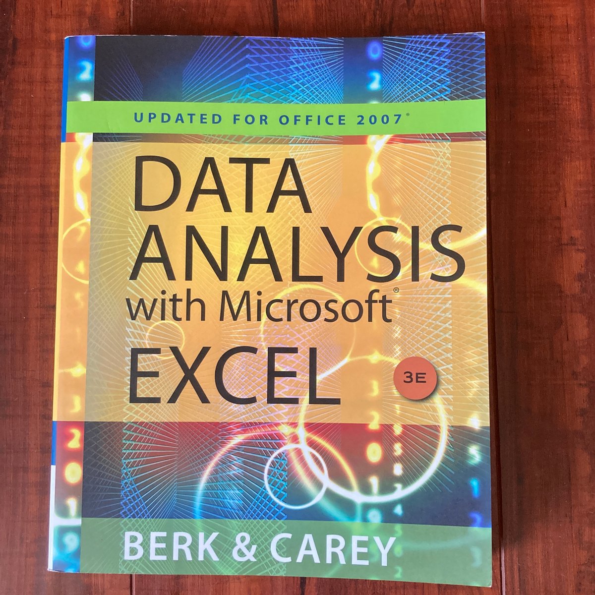 Data Analysis with Microsoft Excel by Kenneth N. Berk, Patrick M. Carey