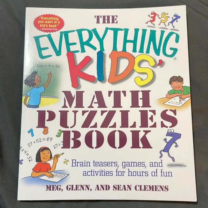 The Everything Kids' Math Puzzles Book