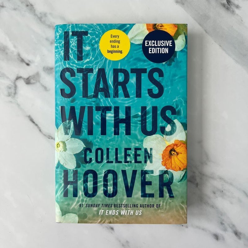 It Starts With Us by Colleen Hoover, Hardcover