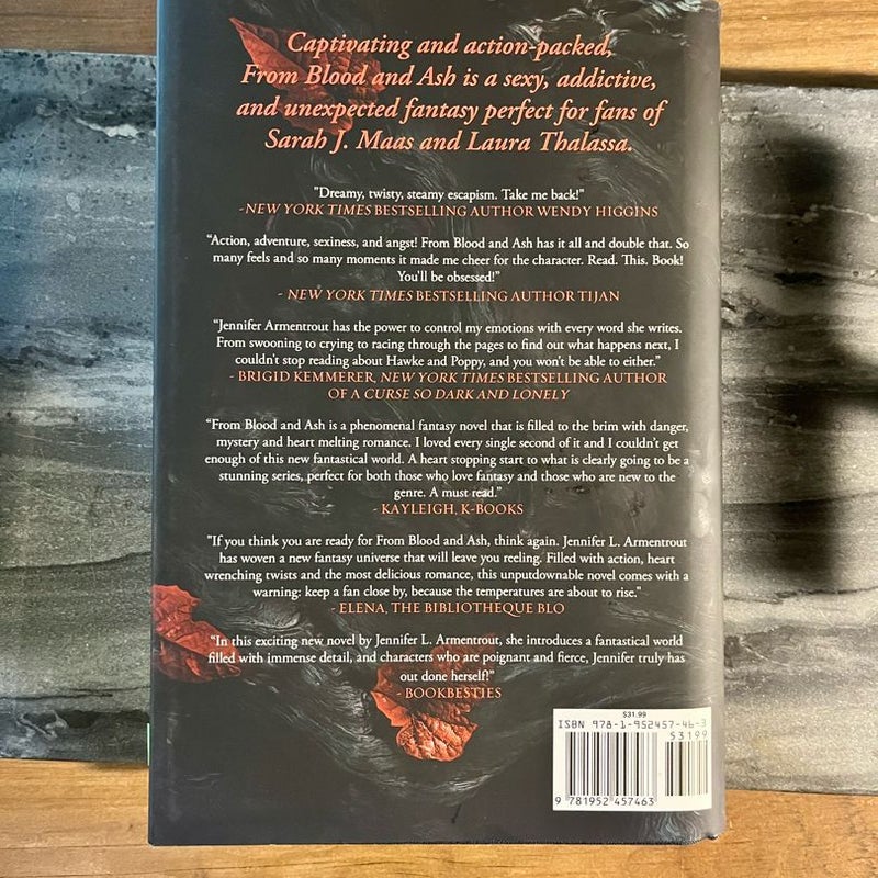 From blood and Ash