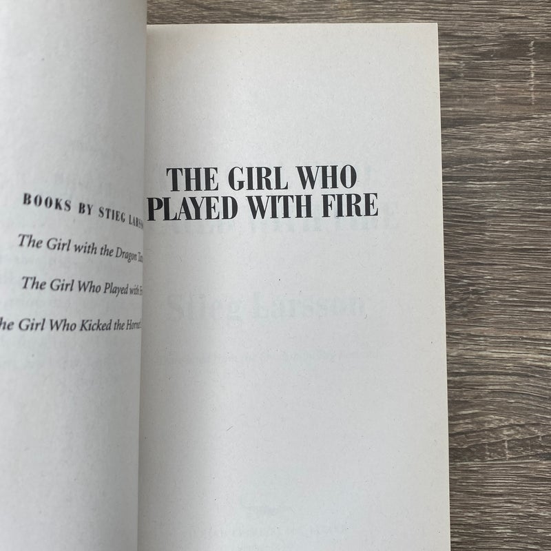 The Girl Who Played with Fire