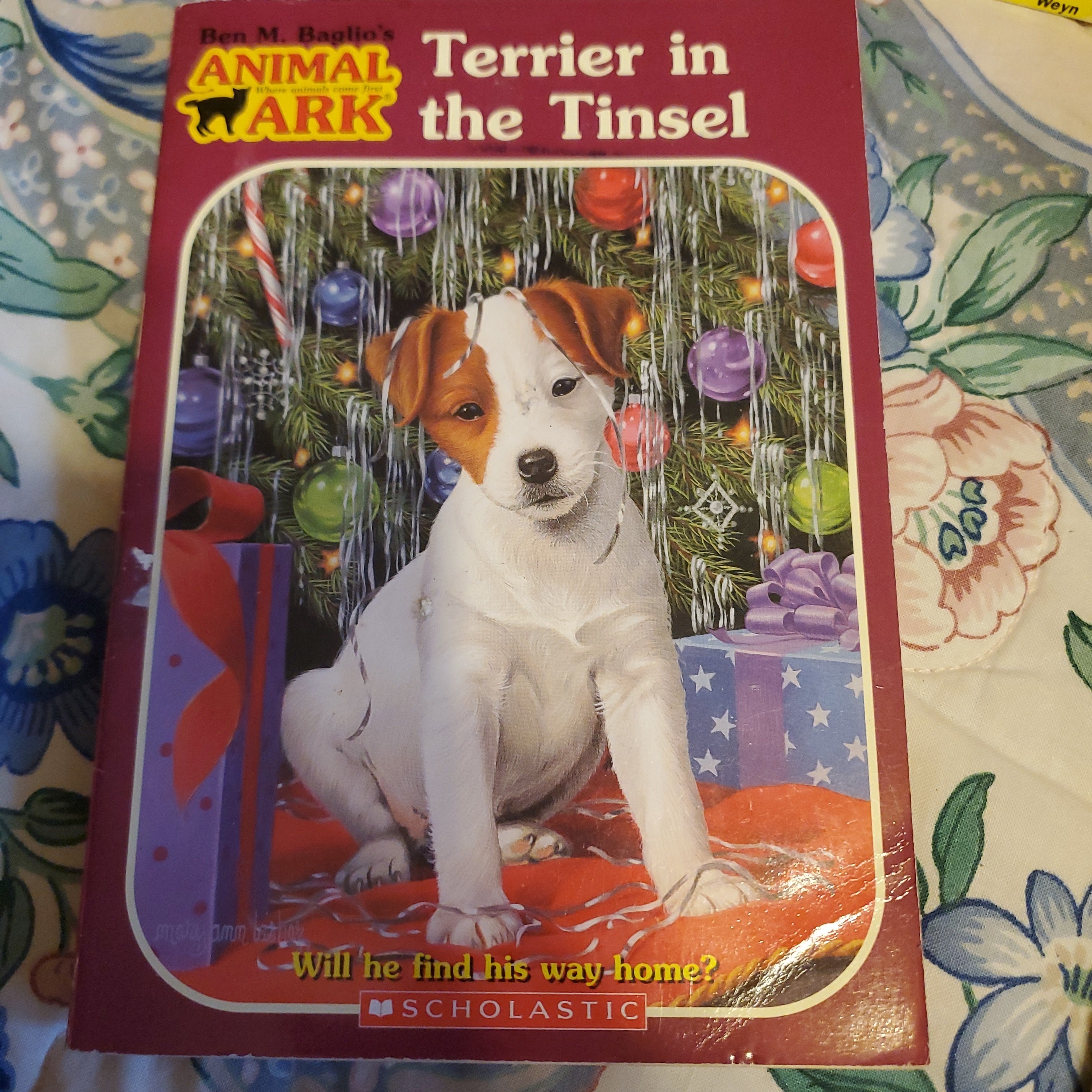 Terrier in the Tinsel