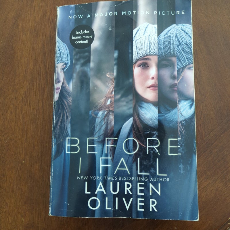 Before I Fall Movie Tie-In Edition