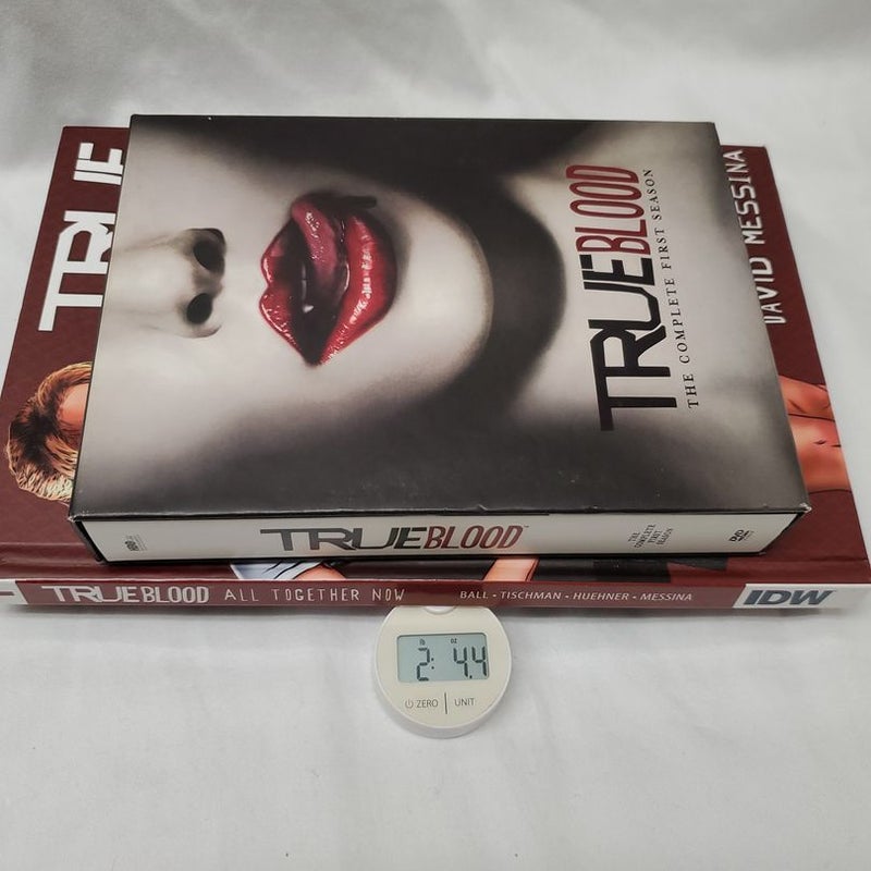 True Blood comic and Season 1 DVD collection 