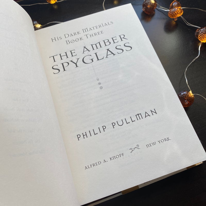 His Dark Materials: the Amber Spyglass (Book 3)