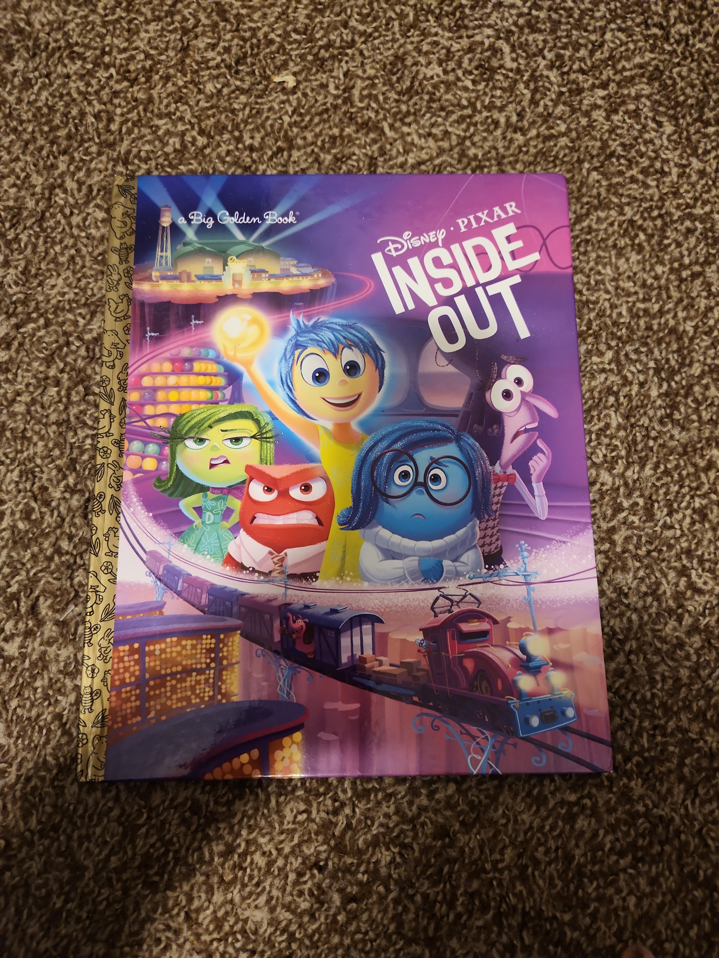 Inside Out Big Golden Book (Disney/Pixar Inside Out)