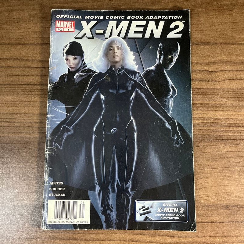 X-Men 2 Official Movie Comic Book Adaptation