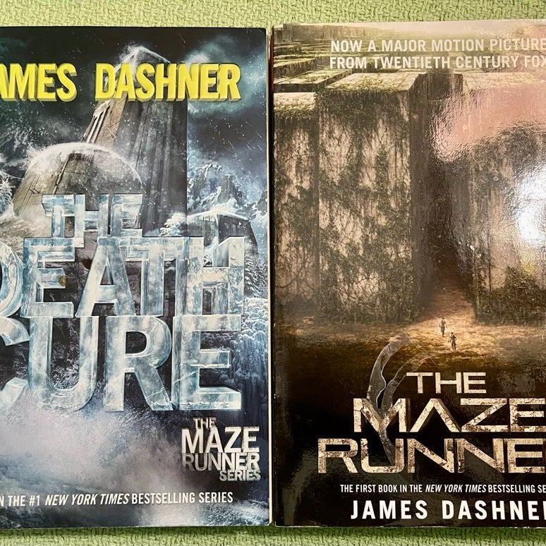 The Death Cure (Maze Runner, Book Three) plus The Maze Runner, Book One