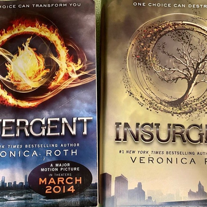 Insurgent Hardcover plus Divergent paperback