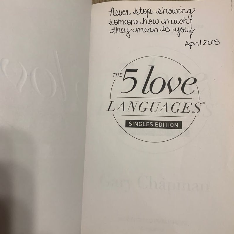 The 5 Love Languages