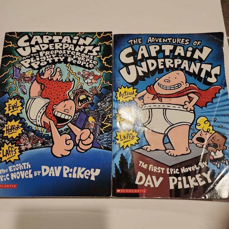 Captain Underpants Book Bundle