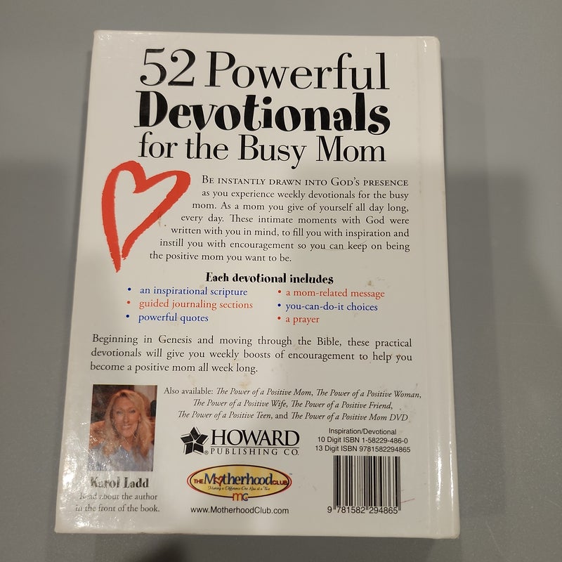 The Power of a Postive Mom Devotional