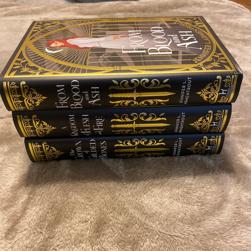 From Blood and Ash Set: Books 1-3 FairyLoot Editions 