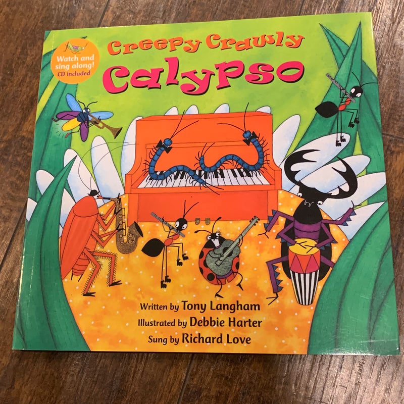 Creepy Crawly Calypso With CD Audio
