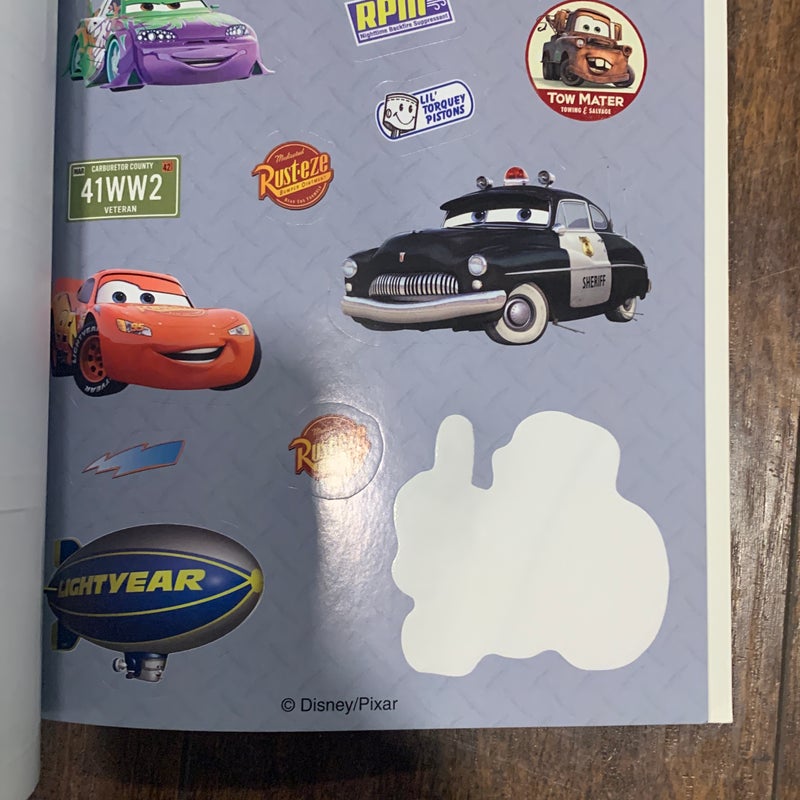 Pedal to the Metal With Over 700 Stickers
            
                Cars Paperback