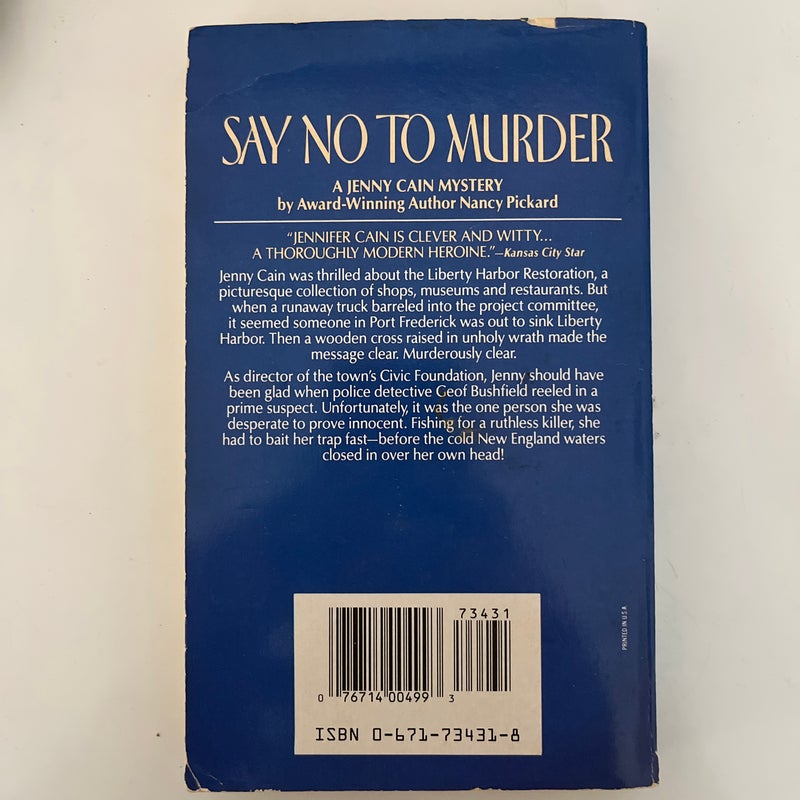 Say No to Murder