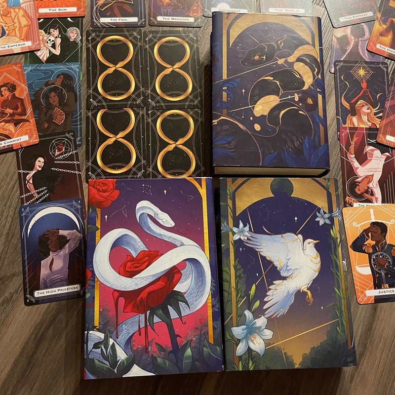 [Fox & Wit] Serpent & Dove Series, Books 1-3 by Shelby Mahurin SIGNED