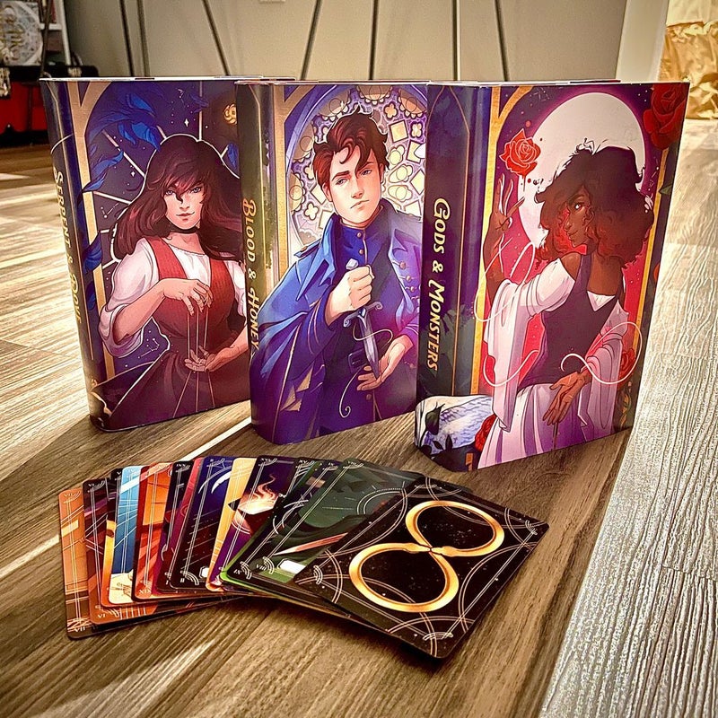 [Fox & Wit] Serpent & Dove Series, Books 1-3 by Shelby Mahurin SIGNED