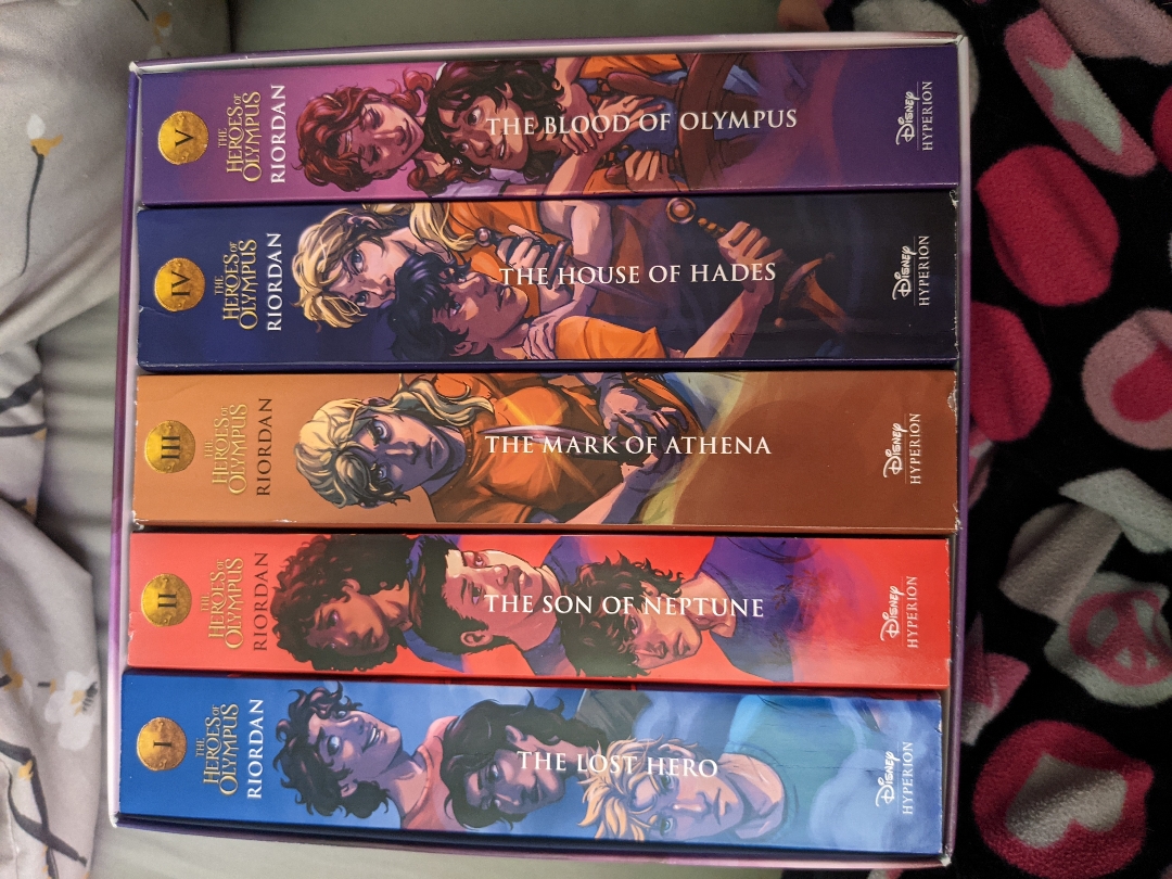 The Heroes of Olympus Paperback Boxed Set