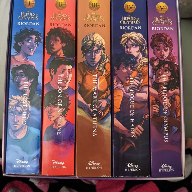 The Heroes of Olympus Paperback Boxed Set