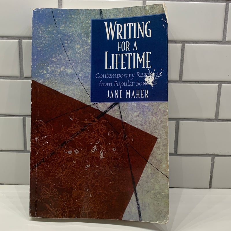 Writing for a lifetime