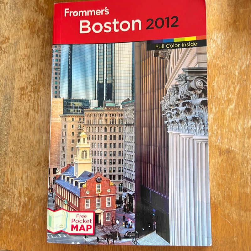 Frommer's Boston 2012