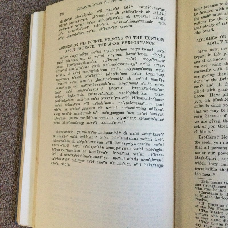 A study of the Delaware Indian big house ceremony 