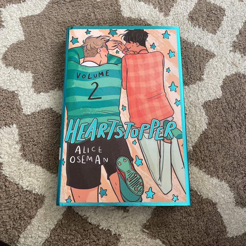 Heartstopper vol 1 & 2 vol 2 signed 