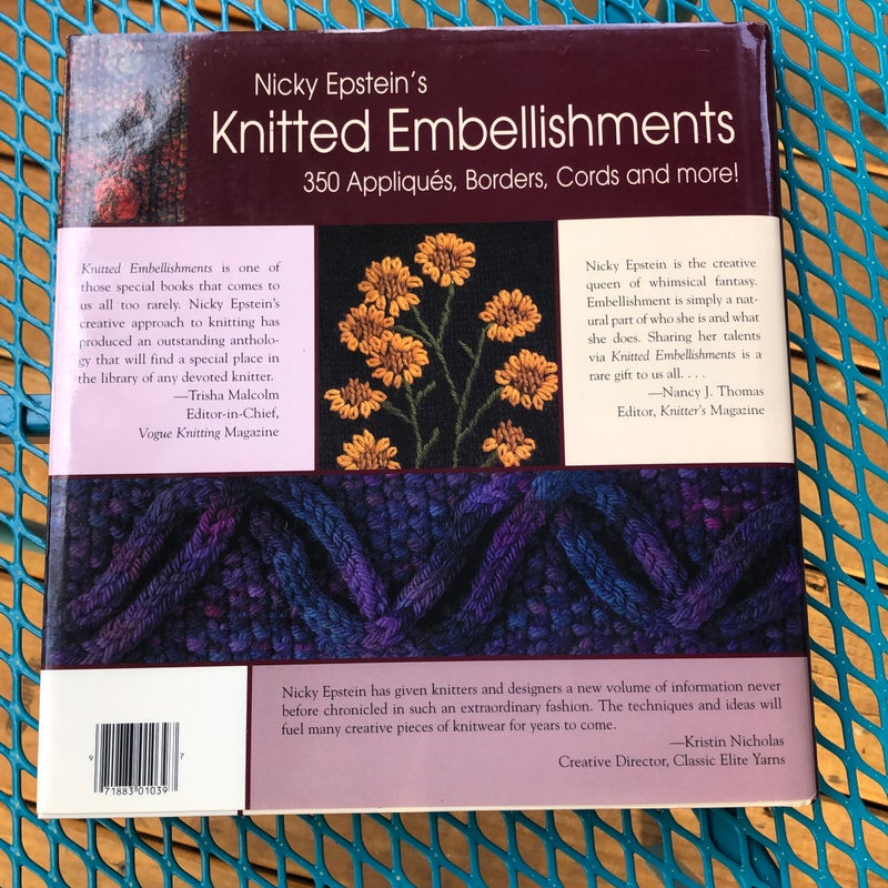 Nicky Eptein’s Knitte Embellishments